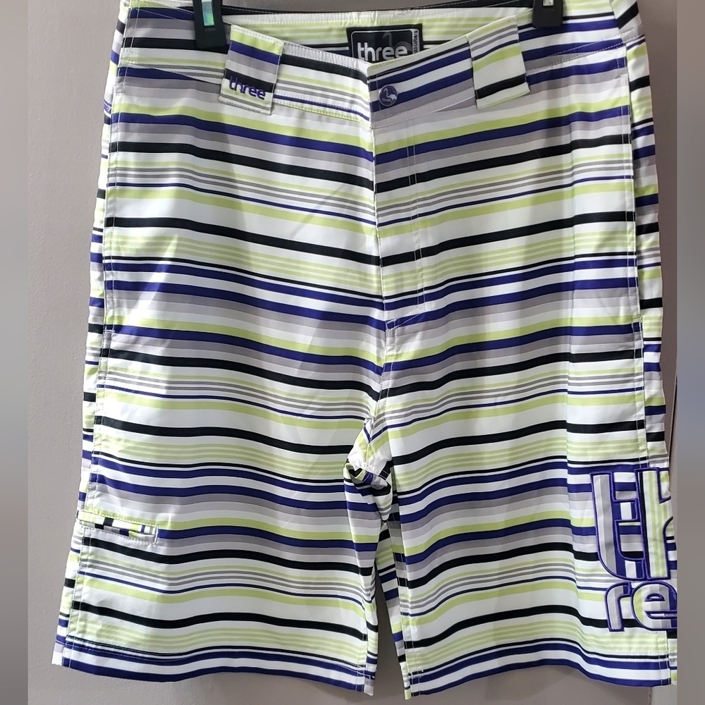 Three By Keith Lidberg Skaeboard Shorts. Sz 34